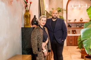 Professional portrait of Jennifer Findley and Kevin Mansour